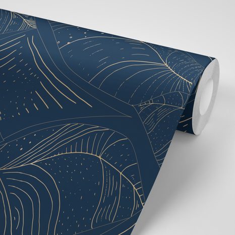 CARTA DA PARATI AUTOADESIVA – STRUTTURA DELLE FOGLIE IN VERSIONE DI LUSSO - CARTA DA PARATI AUTOADESIVE - CARTA DA PARATI