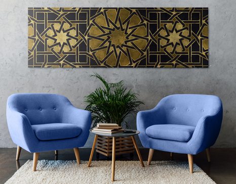 OBRAZ ORIENTÁLNÍ MOZAIKA - ABSTRAKTNÍ OBRAZY - OBRAZY