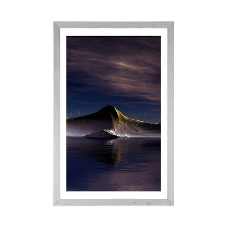 POSTER – MONTAGNE FUTURISTICHE - UNIVERSO E STELLE - POSTER