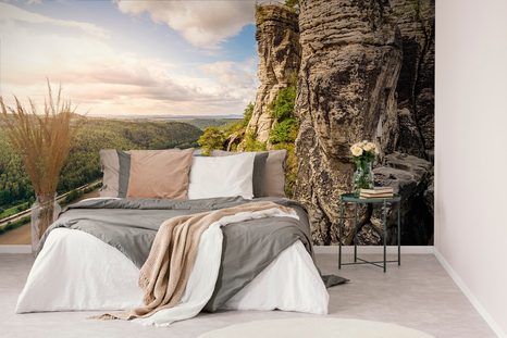 FOTOTAPETA VÝHLED NA ŘEKU LABE - TAPETY PŘÍRODA - TAPETY