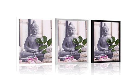 PLAKAT WELLNESS BUDDHA - FENG SHUI - PLAKATI