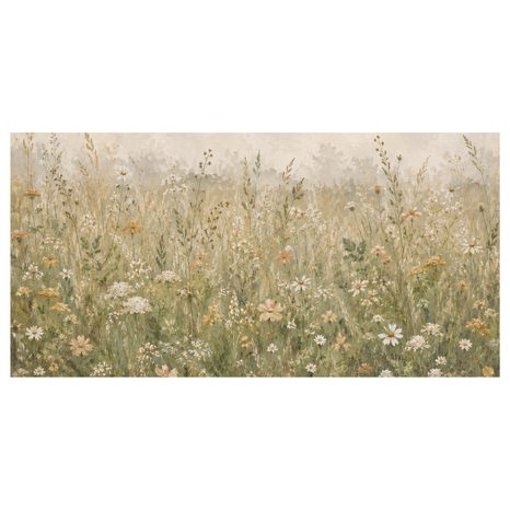 CANVASTAVLA SKIRA ÄNGSBLOMMOR I GRÄSET - TAVLOR MED FÄLT OCH ÄNGAR - TAVLOR
