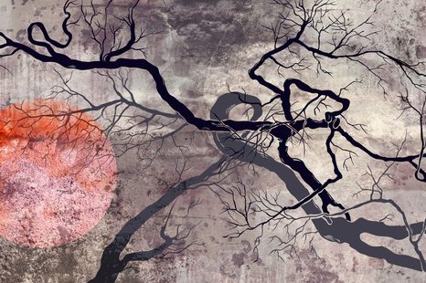 OBRAZ SURREALISTICKÉ STROMY - OBRAZY PŘÍRODY A KRAJINY - OBRAZY