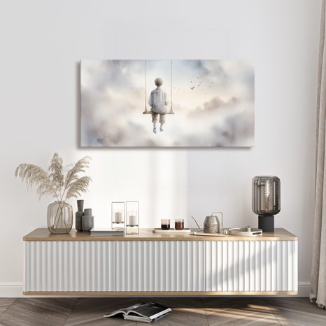 WANDBILD KLEINER TRÄUMER - BILDER VON MENSCHEN - BILDER