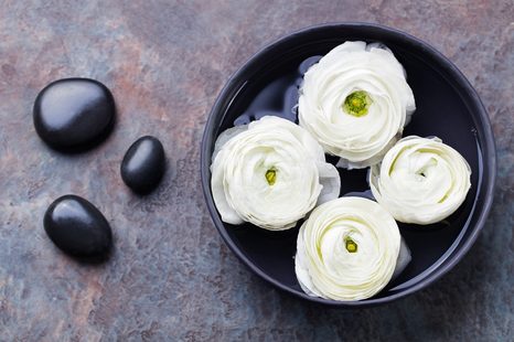 FOTOTAPETA ZÁTIŠÍ SE ZEN KAMENY - TAPETY FENG SHUI - TAPETY