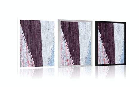 PLAKÁT TEXTURA STARÉ TKANINY - ABSTRAKTNÍ A VZOROVANÉ - PLAKÁTY