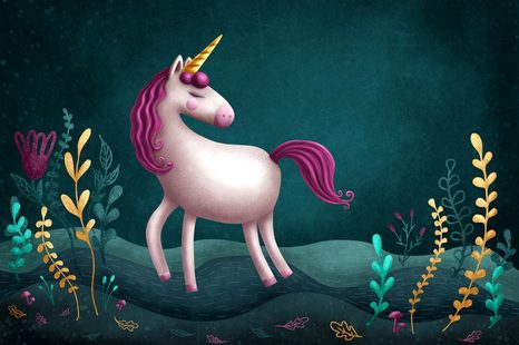 SAMOLEPÍCÍ TAPETA POHÁDKOVÝ JEDNOROŽEC - SAMOLEPÍCÍ TAPETY - TAPETY