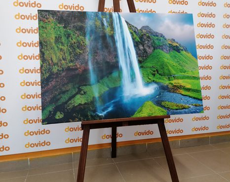 OBRAZ VODOPÁD NA ISLANDU - OBRAZY VODOPÁD - OBRAZY