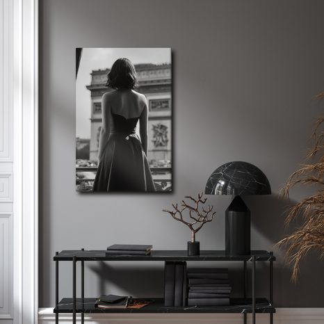 OBRAZ ELEGANCE V ČERNOBÍLÉM SVĚTLE - OBRAZY ŽENY - OBRAZY