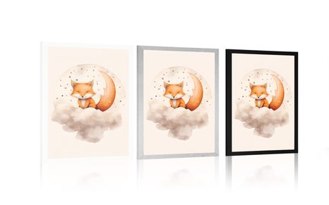 POSZTER ÁLMODOZÓ RÓKA - ÁLMODOZÓ ÁLLATKÁK - POSZTEREK