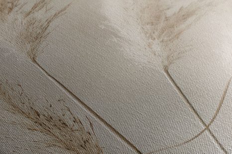 OBRAZ SUCHÁ PAMPOVÁ TRÁVA - OBRAZY - TOTÁLNÍ VÝPRODEJ 🔥