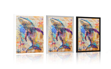 PLAKAT KIT V IMITACIJI UMETNIŠKE SLIKE - KITI - PLAKATI