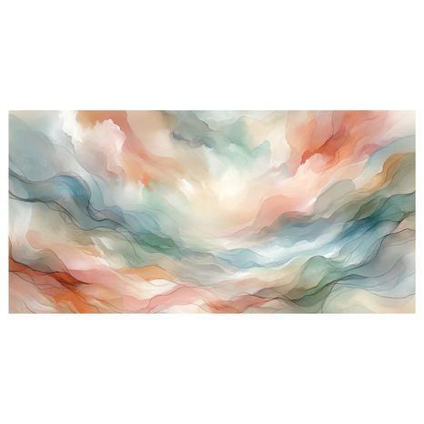 WANDBILD NEBLIGE HIMMELSBLICKE - ABSTRAKTE BILDER - BILDER