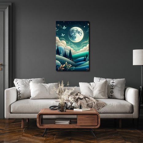 WANDBILD MÄRCHENHAFTE NATUR BEI VOLLMOND - BILDER WALD - BILDER
