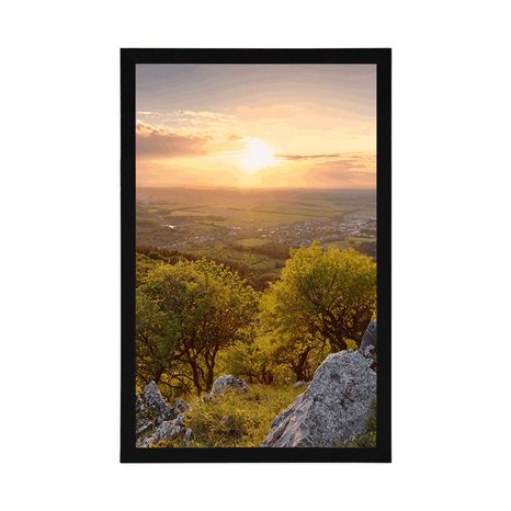 PLAKAT DIVNA PRIRODA OBASJANA SUNCEM - PRIRODA - PLAKATI