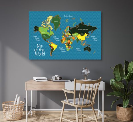 QUADRO IN SUGHERO – MAPPA STILOSA - QUADRI SU SUGHERO - STAMPE E QUADRI