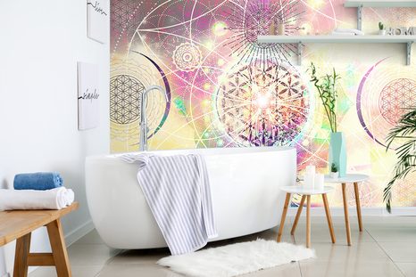 TAPETA MANDALA ZANIMIVEGA IZGLEDA - TAPETE FENG SHUI - TAPETE