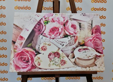 STAMPA SU TELA – STILE ROMANTICO VINTAGE - QUADRI VINTAGE E RETRÒ - STAMPE E QUADRI