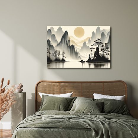 OBRAZ TICHO HOR - OBRAZY HORY - OBRAZY