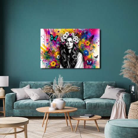 OBRAZ KRÁSA V BARVÁCH PŘÍRODY - OBRAZY ŽENY - OBRAZY