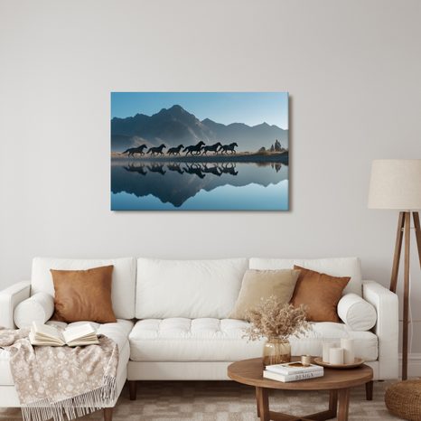 OBRAZ KONĚ V HORSKÉ KRAJINĚ - OBRAZY KONĚ - OBRAZY