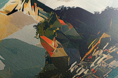 OBRAZ SOCHA JEŽÍŠE V RIO DE JANEIRO - OBRAZY HORY - OBRAZY