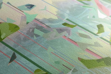 SLIKA ABSTRAKTNI LIST IZ RAJA - SLIKE DREVESA IN LISTI - SLIKE