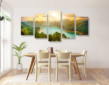 ΠΟΤΑΜΌΣ ΕΙΚΌΝΑΣ 5 ΜΕΡΏΝ ΣΤΗ ΜΈΣΗ ΕΝΌΣ ΚΑΤΑΠΡΆΣΙΝΟΥ ΔΆΣΟΥΣ - ΠΊΝΑΚΕΣ ΦΎΣΗΣ ΚΑΙ ΤΟΠΊΟΥ - ΠΊΝΑΚΕΣ