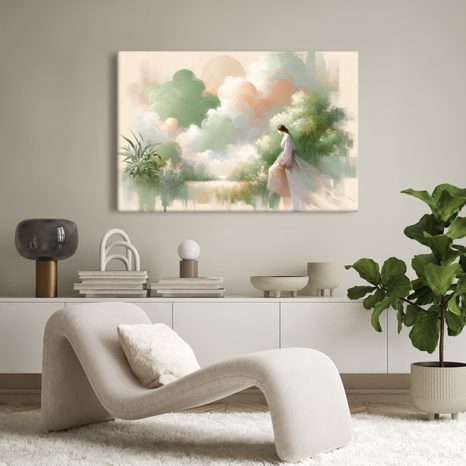 OBRAZ ŽENA V ROMANTICKEJ KRAJINE - OBRAZY ŽENY - OBRAZY