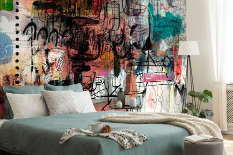 SELBSTKLEBENDE TAPETE STREET-ART - SELBSTKLEBENDE TAPETEN - TAPETEN