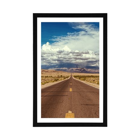 POSTER – SENTIERO NEL DESERTO - NATURA - POSTER