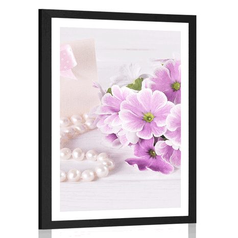 POSTER WITH MOUNT LUXURY GIFT SET - FLOWERS - POSTERS