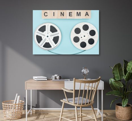 OBRAZ FILMOVÁ PÁSKA - VINTAGE A RETRO OBRAZY - OBRAZY