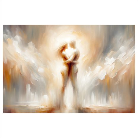TABLEAU SUR TOILE – PASSION AMOUREUSE INTENSE - TABLEAUX - 🔥 VENTE TOTALE