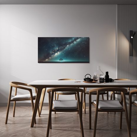 OBRAZ OSAMĚLÝ STROM ŽIVOTA V NOCI - OBRAZY STROMY ŽIVOTA - OBRAZY