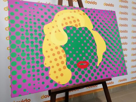 OBRAZ MARILYN MONROE V POP ART STYLU - POP ART OBRAZY - OBRAZY