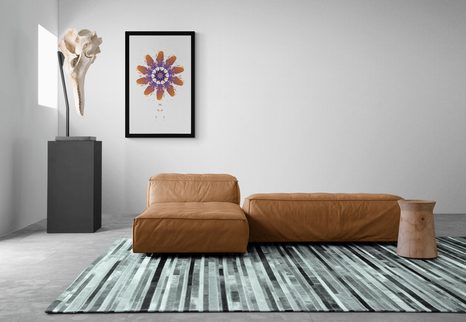 PLAKÁT S PASPARTOU HRAVÁ ABSTRAKCE S PÍRKAMA - MOTIVY Z NAŠÍ DÍLNY - PLAKÁTY