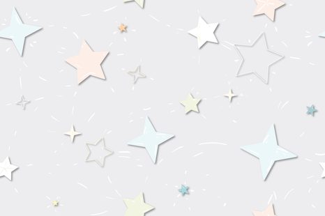 SAMOLEPÍCÍ TAPETA PASTELOVÉ HVĚZDIČKY - SAMOLEPÍCÍ TAPETY - TAPETY