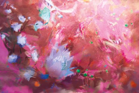 TAPETE NATÜRLICHE ABSTRAKTION - ABSTRAKTE TAPETEN - TAPETEN