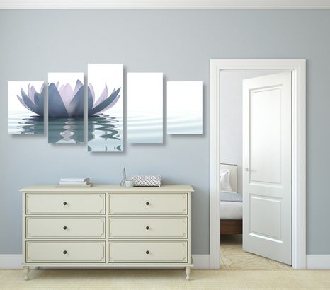 5-DELNA SLIKA LOTOSOV CVET - SLIKE FENG SHUI - SLIKE