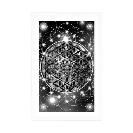 POSTER – MAGNIFICO GIORNO NEL PRATO IN BIANCO E NERO - NERO E BIANCO - POSTER