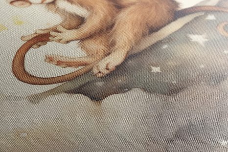 CANVAS PRINT DREAMY MONKEY - DREAMY LITTLE ANIMALS - PICTURES