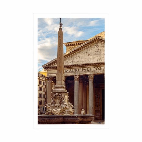 POSTER RÖMISCHE BASILIKA - STÄDTE - POSTER