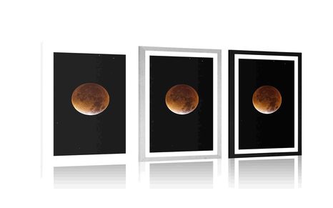 POSZTER PASZPORTUVAL HOLD AZ ÉJSZAKAI ÉGBOLTON - BOLYGÓ- ÉS CSILLAGMINTÁS POSZTEREK - POSZTEREK