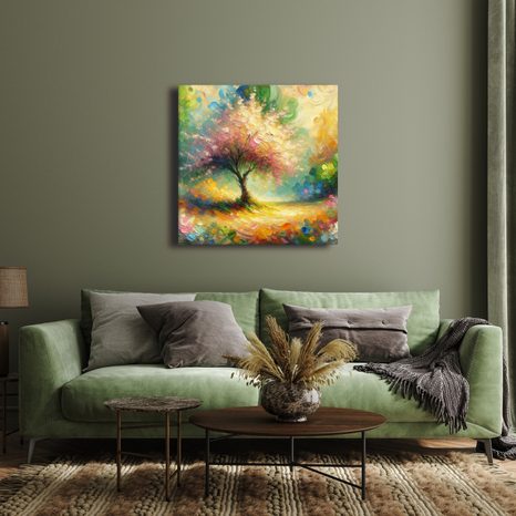 OBRAZ MALEBNÝ PODZIMNÍ STROM ŽIVOTA - OBRAZY STROMY ŽIVOTA - OBRAZY