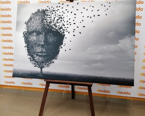 ΕΙΚΌΝΑ ΑΦΗΡΗΜΈΝΟ ΠΡΌΣΩΠΟ ΜΕ ΤΗ ΜΟΡΦΉ ΕΝΌΣ ΔΈΝΤΡΟΥ - ΠΊΝΑΚΕΣ ΑΣΠΡΌΜΑΥΡΕΣ - ΠΊΝΑΚΕΣ