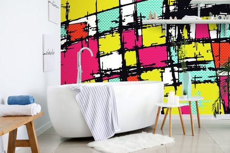 TAPETA STYLOVÝ POP-ART - ABSTRAKTNÍ TAPETY - TAPETY