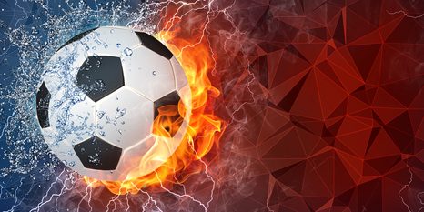 OBRAZ FOTBALOVÝ MÍČ - ABSTRAKTNÍ OBRAZY - OBRAZY