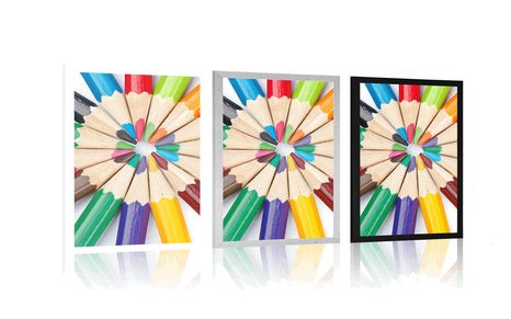 POSTER PASTELLSTIFTE - FÜR KINDER - POSTER