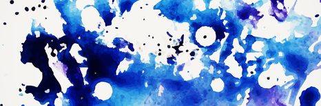 OBRAZ UMĚLECKÁ MODRÁ ABSTRAKCE - ABSTRAKTNÍ OBRAZY - OBRAZY